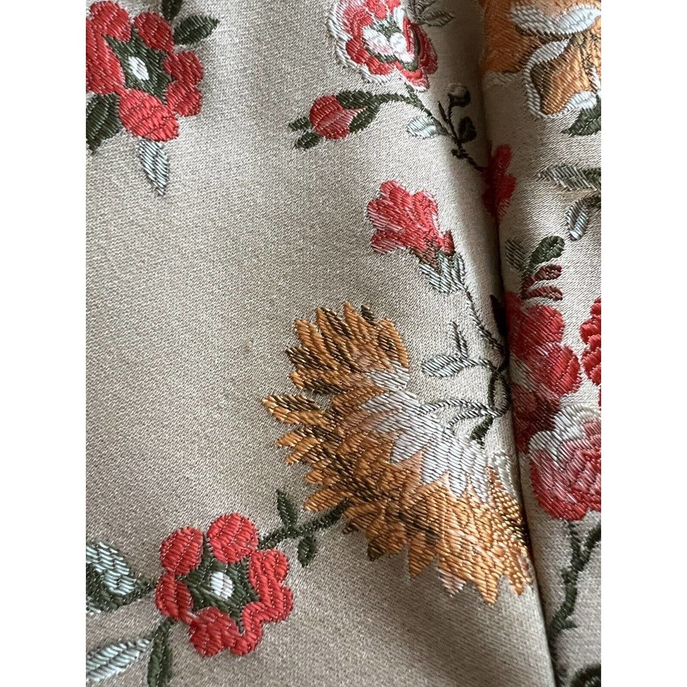 Markarian Apollonia Gold Floral Brocade 8 Dress - Picture 10 of 14